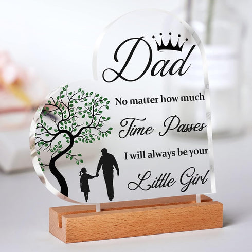 Personalized Acrylic Plaque Perfect Dad Gifts for Birthdays  Holidays